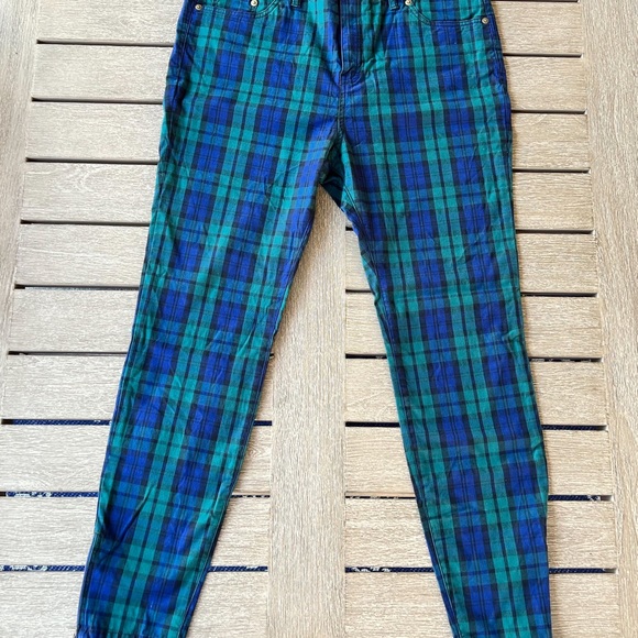 Vineyard Vines Jamie Blackwatch Print pants size 14 & 12 - Picture 2 of 12